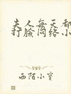夫人每天都在线打脸网络小说