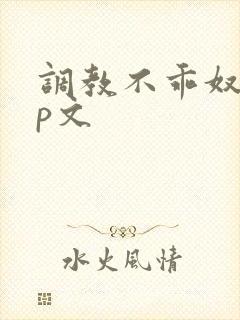 调教不乖奴隶sp文