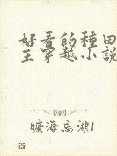 好看的种田文女主穿越小说