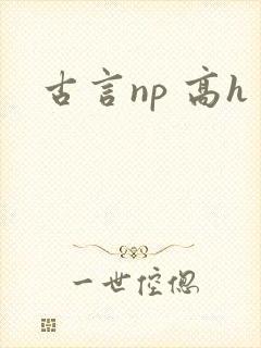 古言np 高h封面