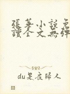 张华小说免费阅读全文无弹窗