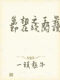 万相之王最新章节在线阅读