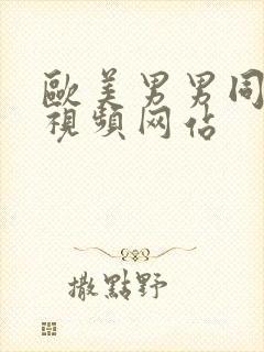 欧美男男同性恋视频网站