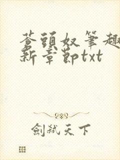 苍头奴笔趣阁最新章节txt封面