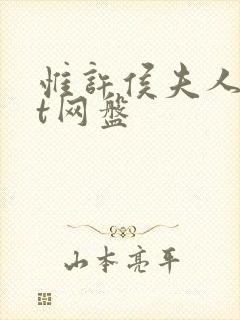 惟许侯夫人txt网盘