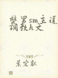 双男sm主道具调教h文
