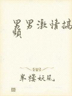 男男激情搞基视频