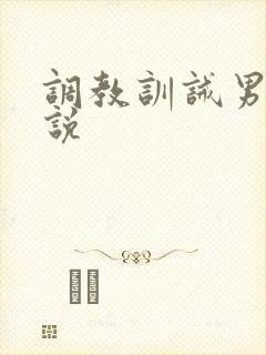 调教训诫男男小说