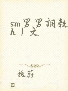 sm男男调教〈h丿文