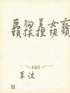 巨胸美女露出奶头揉捏视频