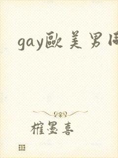 gay欧美男同