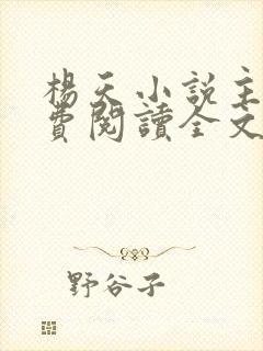 杨天小说主角免费阅读全文封面