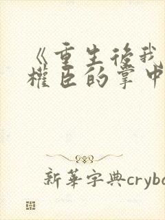 《重生后我成了权臣的掌中娇》