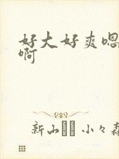 好大好爽嗯嗯啊啊