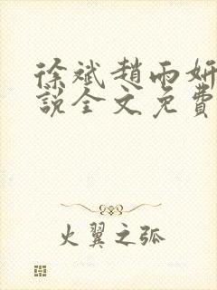 徐斌赵雨妍的小说全文免费阅读