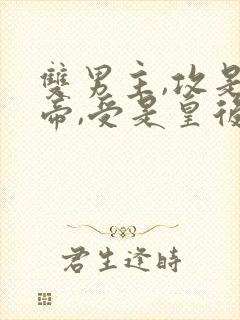 双男主,攻是皇帝,受是皇后