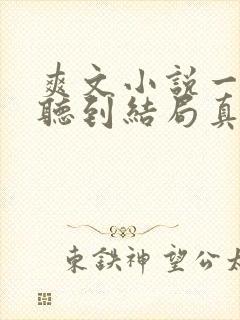 爽文小说一口气听到结局真假千金