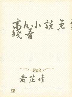 高h小说免费在线看