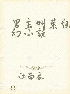 男主叫叶观的玄幻小说