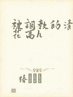 被调教的清纯校花高h