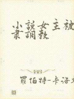 小说女主被性奴隶调教