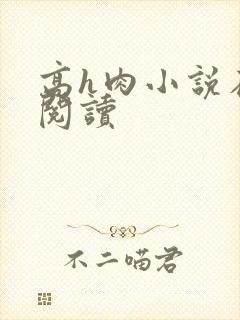 高h肉小说在线阅读