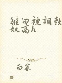 雏田被调教成肉奴高h