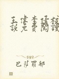 王伟李倩校花小说免费阅读