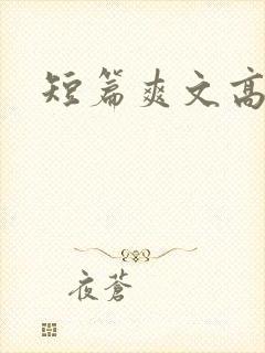短篇爽文高h