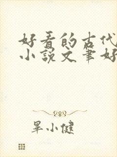 好看的古代言情小说文笔好封面