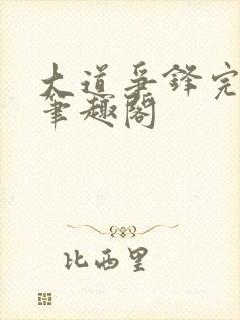 大道争锋完整版笔趣阁