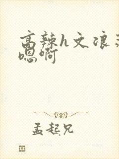 高辣h文浪荡嗯嗯啊