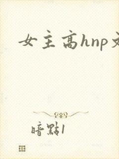女主高hnp文封面