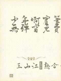 少年啊宾笔趣阁无弹窗免费