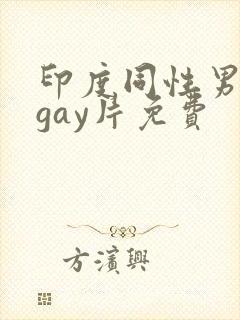 印度同性男男黄gay片免费