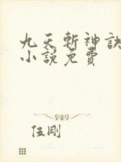 九天斩神诀林辰小说免费