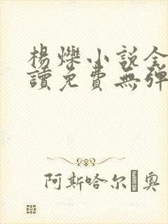 杨烁小说全文阅读免费无弹窗