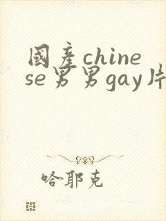 国产chinese男男gay片网站