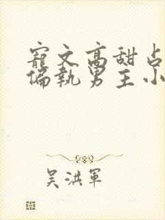 宠文高甜占有欲偏执男主小说