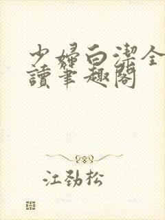 少妇白洁全文阅读笔趣阁封面