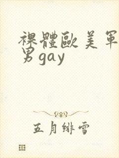 裸体欧美军警猛男gay