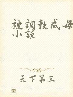 被调教成母狗的小说