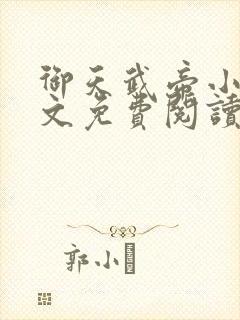 御天武帝小说全文免费阅读