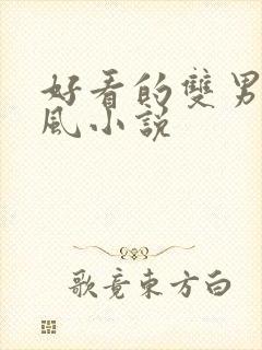 好看的双男主古风小说封面