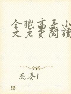 全职高手小说全文免费阅读无弹窗封面