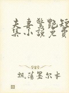 夫妻惊艳短篇合集小说免费阅读封面