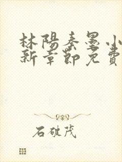 林阳秦墨小说最新章节免费阅读封面