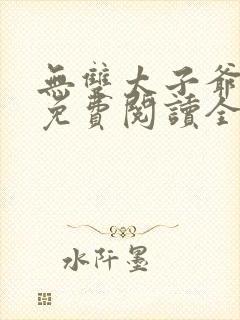 无双太子爷小说免费阅读全文小说主人公