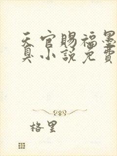 天官赐福墨香铜臭小说免费阅读无弹窗封面