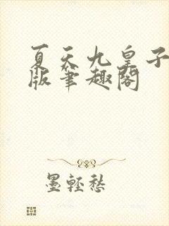 夏天九皇子完整版笔趣阁
